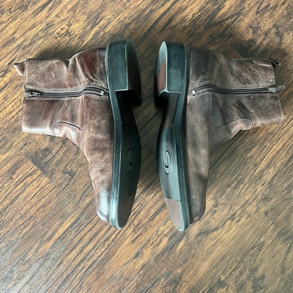 Rockport Men's Brown Leather Boots - Picture 5 of 12